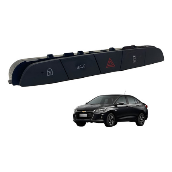 Botão Alerta Trava Chevrolet Onix 2020 2021 2022 2023 2024