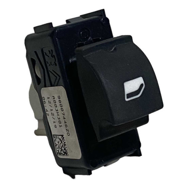 Botão Vidro Elétrico Peugeot 208 Traseiro Direito 2015 2020