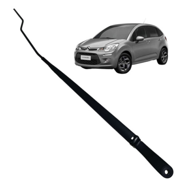 Braco Limpador Parabrisa Citroen C3 2013 2017 Lado Direito