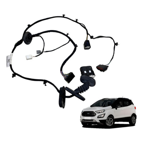 Chicote Porta Ford Ecosport 2020 2021 Traseira Esquerda