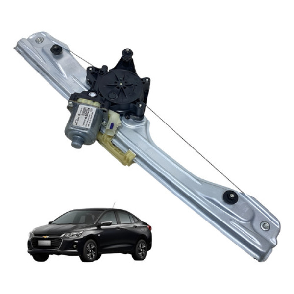 Máquina Motor Vidro Elétrico Onix 20/25 Traseiro Esquerdo