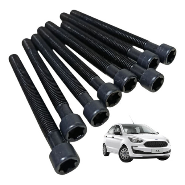 Jogo Kit Parafuso Cabecote Ford Ka 1.0 3cc 2015 2016 A 2021