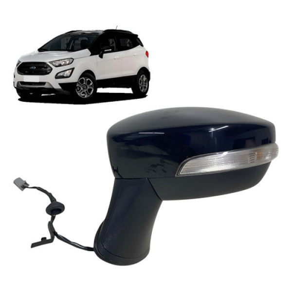 Retrovisor Porta Ford Ecosport 2019 2020 2021 Lado Esquerdo