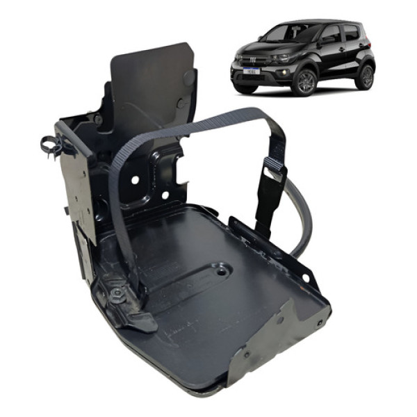 Suporte Caixa Bateria Fiat Mobi 1.0 4cc 2016 2017 2018/2020