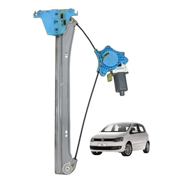 Máquina Vidro Elétrico Fox 4p 2011 2014 Dianteiro Direito