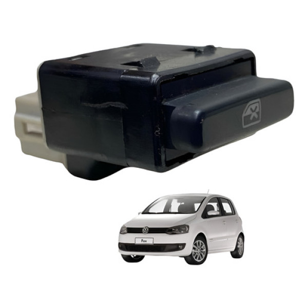 Botão Trava Bloqueio Vidro Traseiro Fox Spacefox 2011 2014