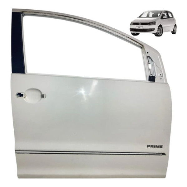 Porta Fox Spacefox 2011 2012 2013 2014 Dianteira Direita Dianteira Direito Branca