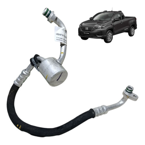 Mangueira Ar Condicionado Compressor Fiat Strada 1.3 2021/24
