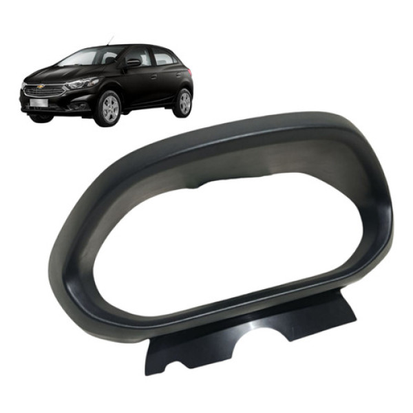 Moldura Painel Instrumentos Gm Onix 2013 2014 2015 2016/19 Preto