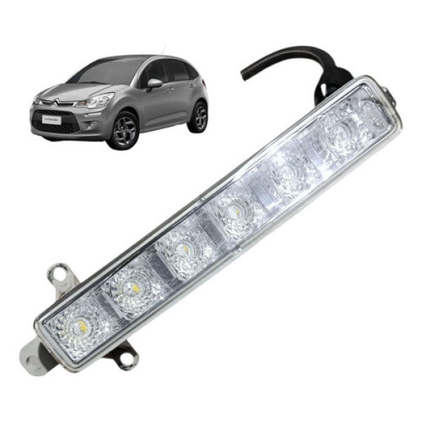 Farol Milha Citroen C3 2013 2014 2015 / 2022 Led Drl Cristal