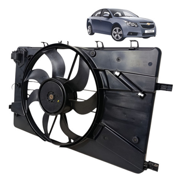 Ventoinha Defletor Radiador Cruze 1.8 At 2012 2013 2014 2015