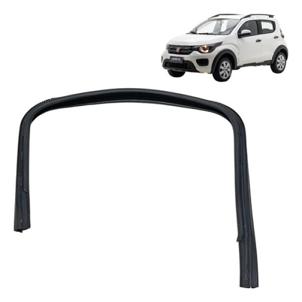 Borracha Guarnição Vidro Porta Traseira Esquerda Fiat Mobi