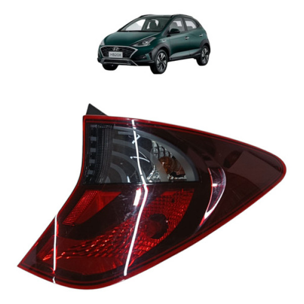 Lanterna Traseira Direita Fume Hb20 Hb20x 2020 2021 2022