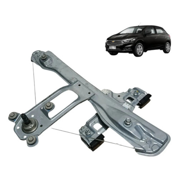 Máquina Vidro Manual Gm Onix 2013/2019 Traseiro Esquerdo