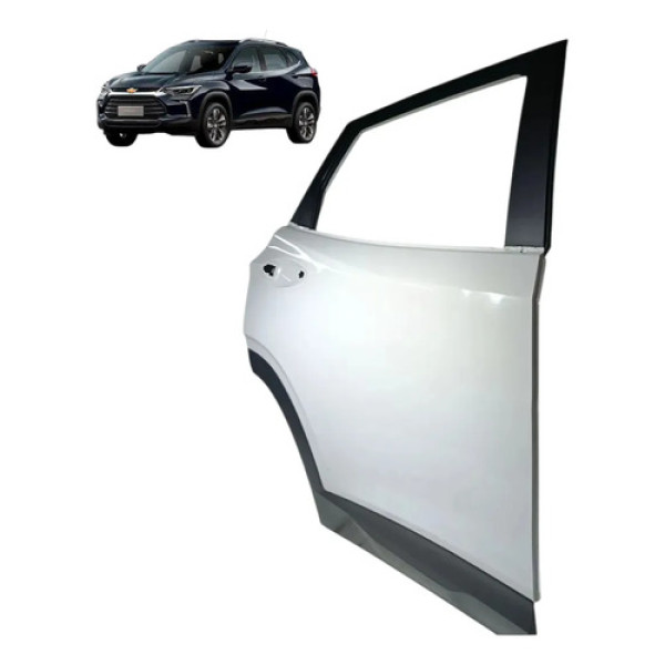 Porta Traseira Chevrolet Tracker 2021/2025 Lado Direito Traseira Direita Branco