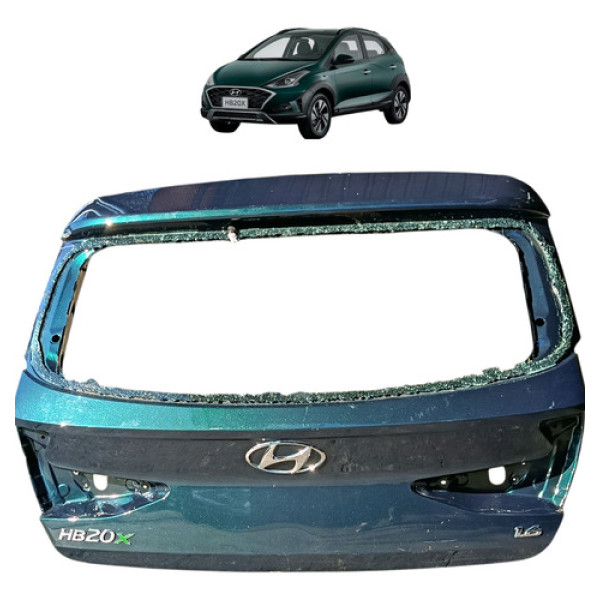 Tampa Traseira Hyundai Hb20 Hb20x 2020 2021 2022 Detalhe