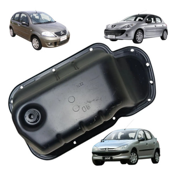 Carter Óleo Motor Citroen C3 Peugeot 206 207 1.4 Flex 06 /10