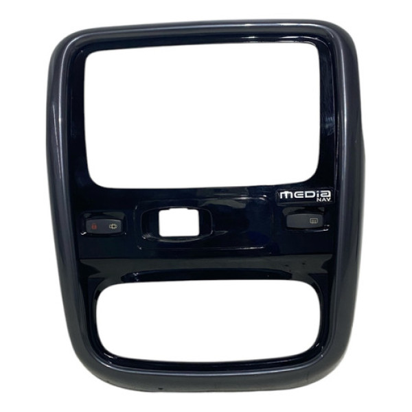 Moldura Central Painel Botão Duster 2012 2013 2014 2015