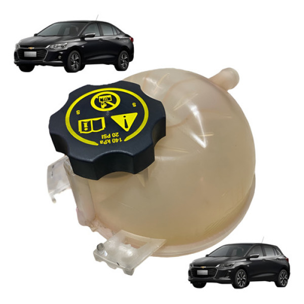 Reservatório Água Radiador Onix 1.0 2020 2021 2022 2023 2024