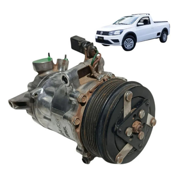 Compressor Ar Condicionado Vw Fox Gol Saveiro 1.6 16v 18/23