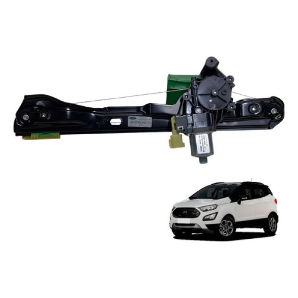Máquina Vidro Elétrico Ford Ecosport 2021 Traseira Esquerda