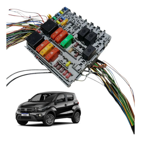 Caixa De Fusíveis Compartimento Motor Fiat Mobi 1.0 4c 2020