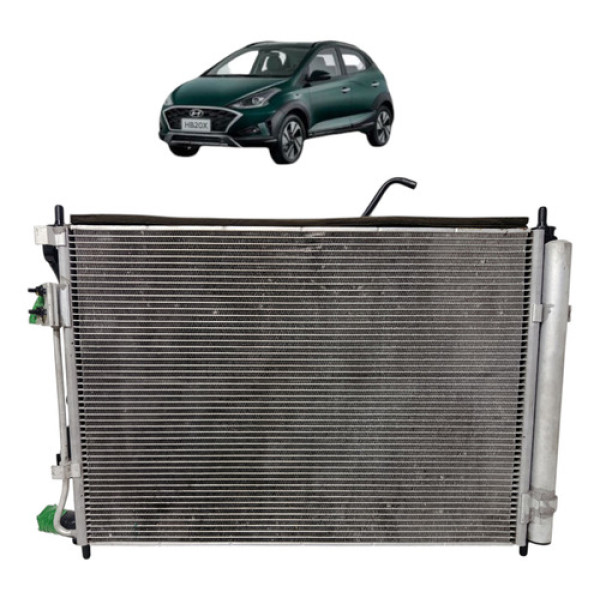 Kit Radiador Condensador Hyundai Hb20 1.6 Aut 2020 2021 2022