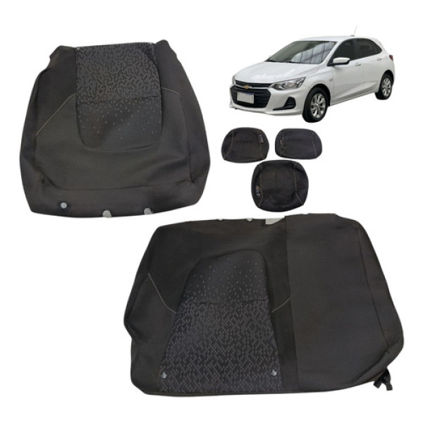 Capa Banco Incosto Traseiro Onix Hatch Lt 1.0 12v 2020 2021