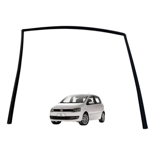 Borracha Guarnição Vidro Fox 4p 2011 2014 Dianteira Esquerda