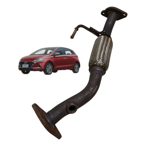 Tubo Flexível Escapamento Hyundai Hb20 1.0 2020 2021 2022
