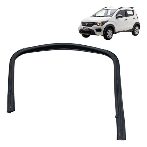 Borracha Guarnição Vidro Porta Traseira Esquerda Fiat Mobi