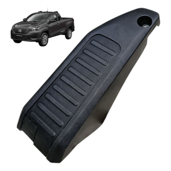 Suporte Descanso Pé Fiat Strada 2020 2021 2022 2023 2024