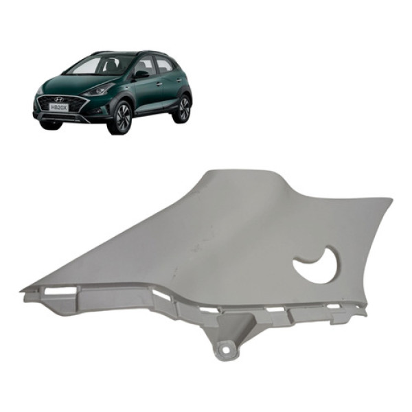 Moldura Coluna Traseira Esquerda Hyundai Hb20 2020 2021 2022