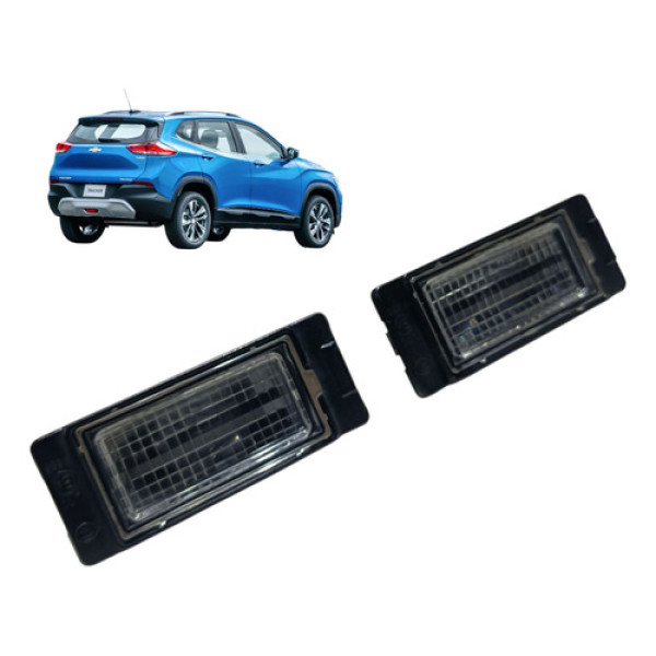 Lanterna Luz Placa Chevrolet Tracker 2020 2021 2022 2024 Par