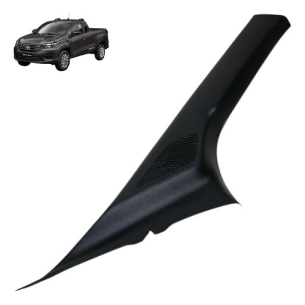 Acabamento Coluna Para-brisa Fiat Strada 2021/2024 Direito