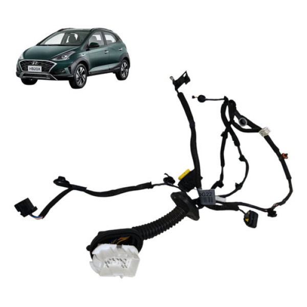 Chicote Porta Retrovisor Dianteiro Direito Hb20 2020 2022