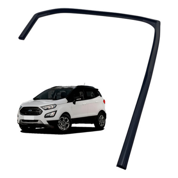 Guarnição Vidro Porta Ecosport 2019/2021 Traseira Direita