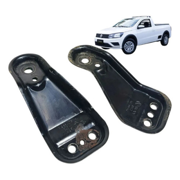 Par Suporte Agregado Vw Saveiro 1.6 16v Msi 2018 / 2024