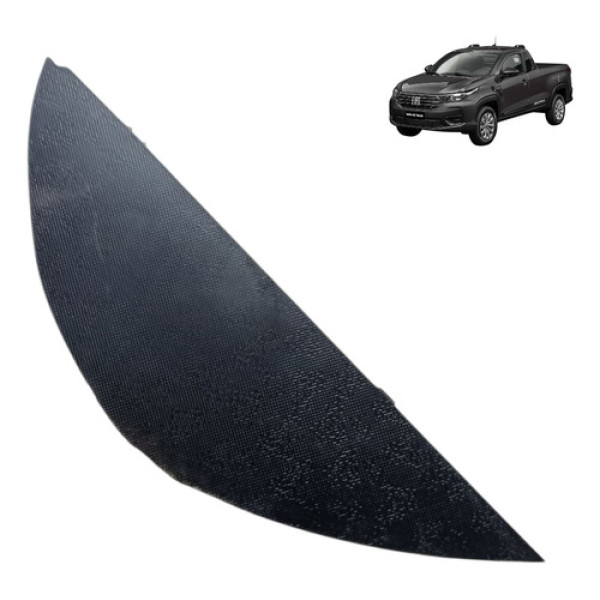 Acabamento Lateral Painel Fiat Strada 2021/2024 Lado Direito