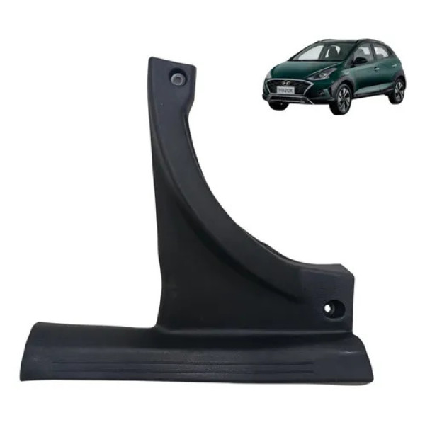 Soleira Interna Porta Traseira Esquerda Hb20 1.6 2020 2022 Preto