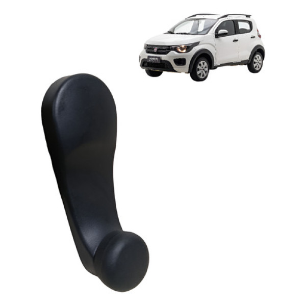 Manivela Manopla Vidro Janela Fiat Mobi 2018 2019
