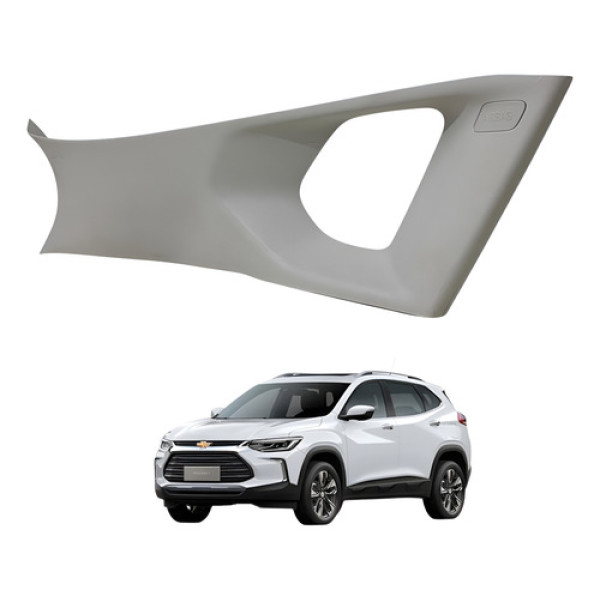 Acabamento Moldura Coluna Tracker 2022 23 Traseira Esquerd