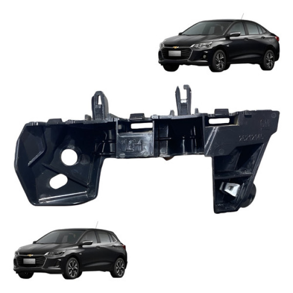 Guia Suporte Parachoque Onix 2020 2024 Dianteiro Esquerdo