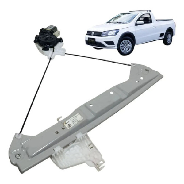 Máquina Vidro Elétrico Vw Saveiro 2018/2023 Lado Direito