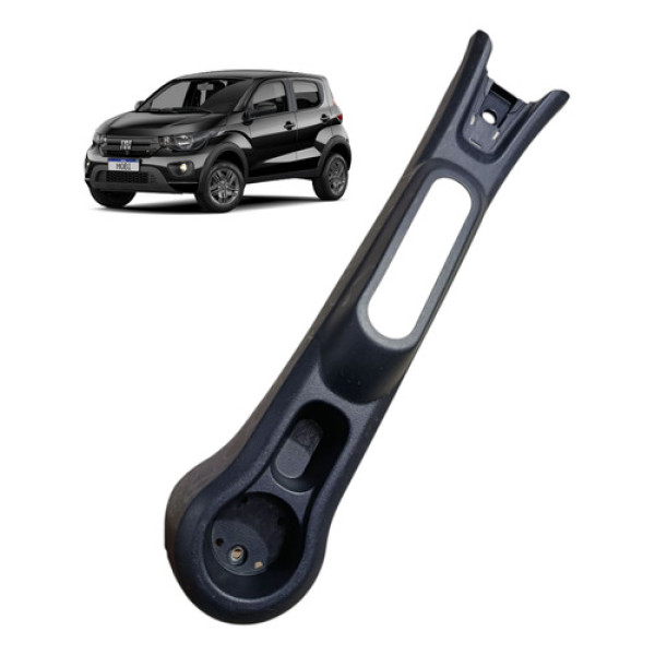 Console Central Freio Mão Fiat Mobi 2017 2018 2019 2020