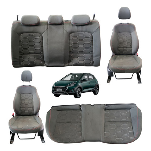 Jogo Bancos Hyundai Hb20 Hb20x Hb20s 2020 2021 2022