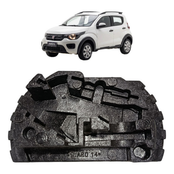 Suporte Isopor Macaco Chave Roda Estepe Fiat Mobi 2019 2023
