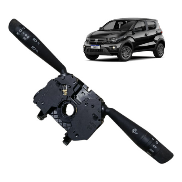 Chave Comando Luz Seta Fiat Mobi 2019 2020 2021 S/limpador