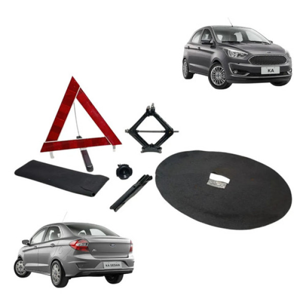 Kit Macaco Chave Roda Ford Ka 2015 2016 2017 2018 2019/ 2021