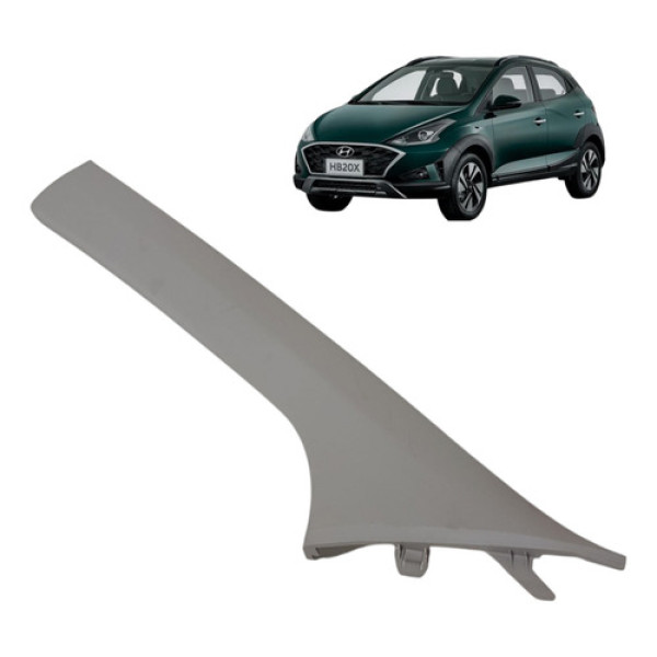 Acabamento Coluna Parabrisa Esquerdo Hb20s Hb20 Hb20x 2022